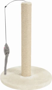 ZOLUX Drapak dla kota sizalowy słupek z zabawką 63 cm kol. beżowy