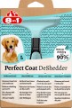 8in1 Zgrzebło do dla psa wyczesywania podszerstka Perfect Coat L
