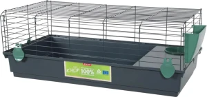ZOLUX Klatka dla królika miniaturowego i kawii domowej EHOP 100 cm, zielona