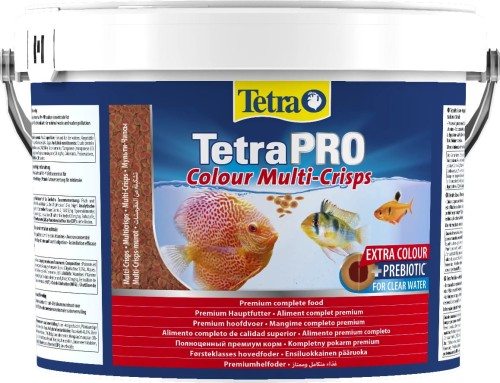 TETRA Pro Colour Mutli-Crisps 10 L wiadro pokarm chrupki dla ryb ozdobnych