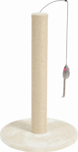 ZOLUX Drapak dla kota sizalowy słupek z zabawką 48 cm kol. beżowy