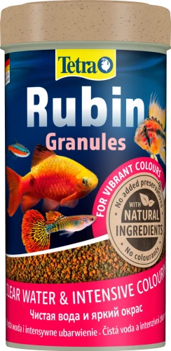 TETRA Rubin Granules 250ml, pokarm w granulkach dla ryb wzmacniający ubarwi