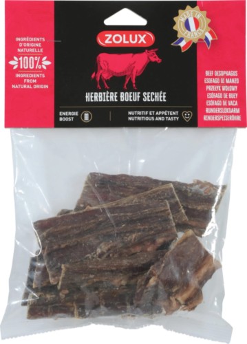 ZOLUX Przysmak naturalny dla psa Suszony przełyk wołowy 150 g