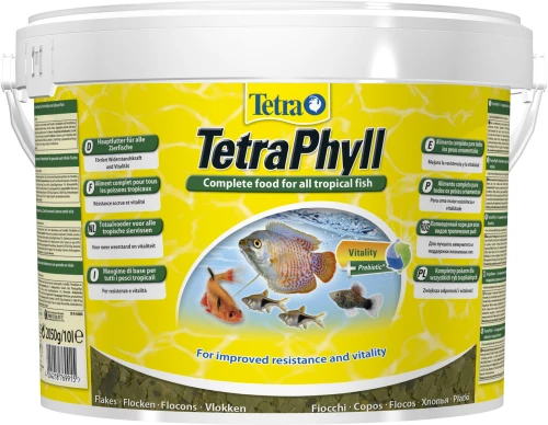 TETRA Phyll 10 L wiadro pokarm mieszanka płatków dla ryb tropikalnych