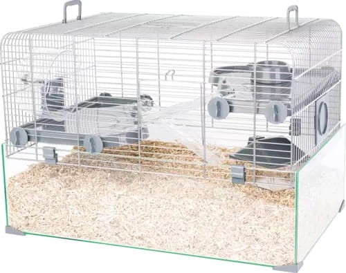 ZOLUX Klatka dla małych gryzoni Panas Colour 60 kol. szary