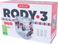 ZOLUX Klatka dla chomika, myszki RODY 3 DUO kol. czerwony