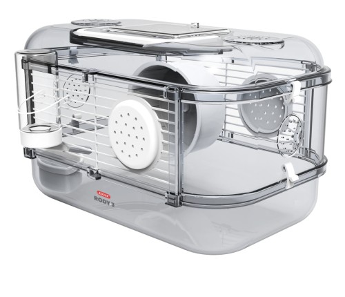 ZOLUX Klatka dla chomika, myszki RODY 3 MINI kol. biały