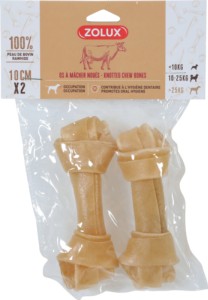 ZOLUX Przysmak dla psa Kość wiązana 10 cm x 2