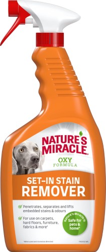NATURES MIRACLE Płyn do usuwania starych plam pies SET-IN OXY 709ml