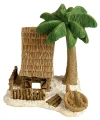 Zolux Ozdoba do akwarium Domek z palmą kokosową miniatura