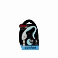 FLEXI Smycz automatyczna dla psa New Comfort XS taśma 3 m kol. błekit