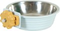 ZOLUX Karmnik dla królika i kawii do mocowania plastik/inox COSY 350ml nieb