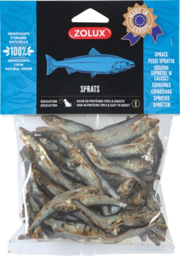 ZOLUX Przysmak naturalny dla psa Szproty 150 g