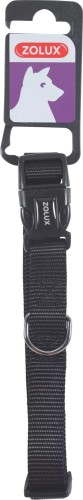 Zolux Obroża dla psa nylonowa taśma 50/60cm 25mm kol. czarny