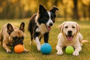 ZOLUX Zabawka dla psa piłka kauczukowa 11 cm