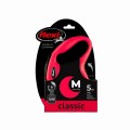 FLEXI Smycz automatyczna dla psa NEW CLASSIC M 5 m taśma czerwona
