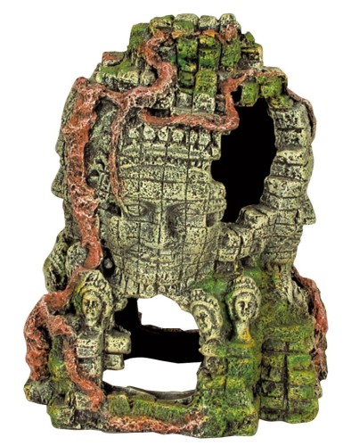 ZOLUX Ozdoba do akwarium 4 twarze duża 13,2x13,2x16,3 cm