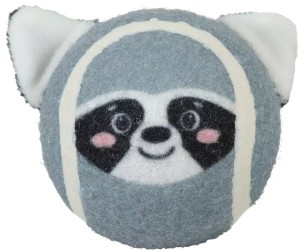 Zolux Zabawka dla psa piłka tenisowa Szop pracz S