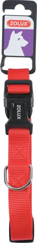 Zolux Obroża dla psa nylonowa taśma 50/60cm 25mm kol. czerwony
