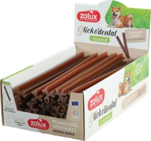 ZOLUX Przysmak dentystyczny dla psa STICKODENTAL L z wapniem 21cm 20szt