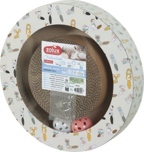 ZOLUX Drapka dla kota CHATOUILLE okrągła z piłkami i kocimiętką