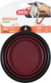 ZOLUX Składana miska dla psa BIVOUAK 650 ml czerwona