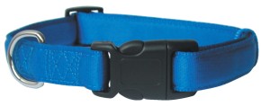 ZOLUX Obroża dla psa taśma Cushion 20mm - kol. niebieski