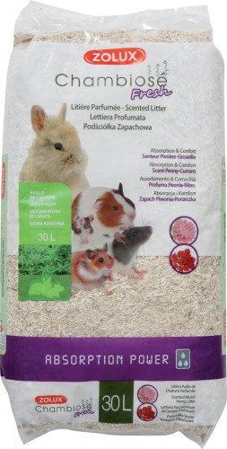 ZOLUX Ściółka dla królika i gryzoni Chambiose Fresh 30 l porzeczka