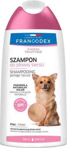 FRANCODEX PL Szampon dla psa do płowej, brązowej sierści 250 ml