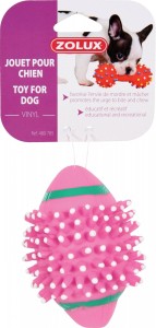 ZOLUX Zabawka winylowa dla psa Piłka do rugby 11,5 cm