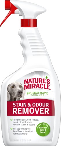 NATURES MIRACLE Płyn do usuwania codziennych plam pies REMOVER 709ml