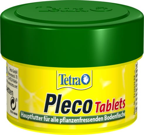 TETRA Pleco Tablets 58 Tab. kompletny pokarm dla roślinożernych ryb dennych