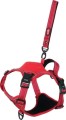 ZOLUX Szelki dla psa ze smyczą automatyczną Easyride M czerwone