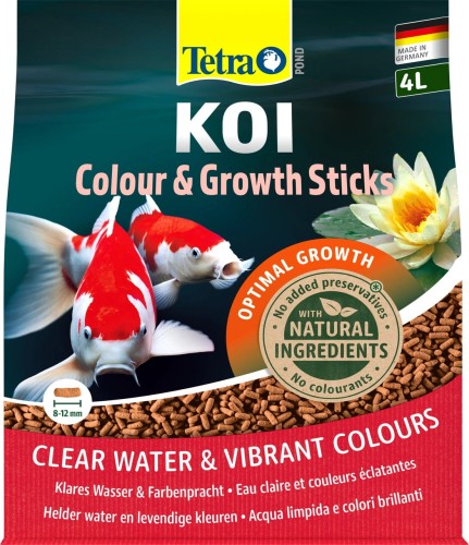 TETRA Pond KOI Sticks 4 L Pokarm dla karpii KOI w oczku wodnym