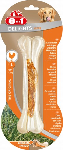 8IN1 Przysmak dla psa kość twardsza Delights Strong L 1 szt.