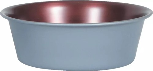 Zolux Miska dla psa COPPER 1,1 l szaro stalowo miedziana