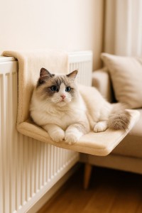 ZOLUX Hamak na kaloryfer dla kota kol. beż