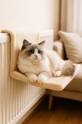 ZOLUX Hamak na kaloryfer dla kota kol. beż