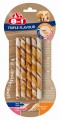 8IN1 Przysmak dla psa pałeczki Triple Flavour Twisted Sticks 10 szt.