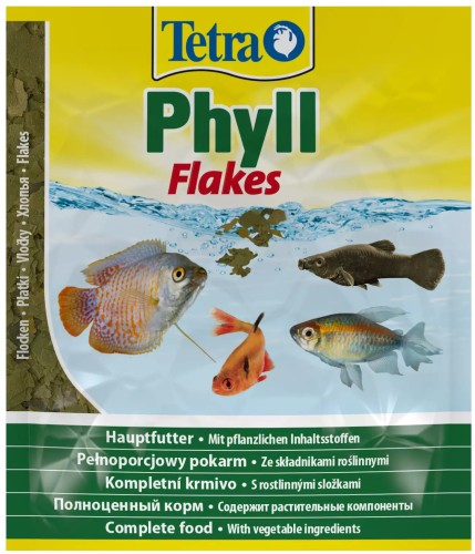 TETRA Phyll 12 g saszetka pokarm w płatkach dla ryb tropikalnych