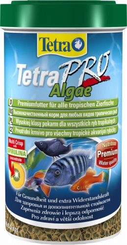 TETRA Pro Algae Mutli-Crisps 500 ml pokarm chrupki dla ryb ozdobnych