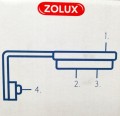 ZOLUX Oświetlenie do akwarium AQUAYA Led Light kol. biały