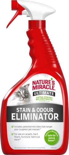 NATURES MIRACLE Płyn do usuwania plam i zapachów kot ULTIMATE 946ml
