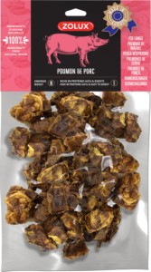 ZOLUX Przysmak naturalny dla psa Płuco wieprzowe 150 g