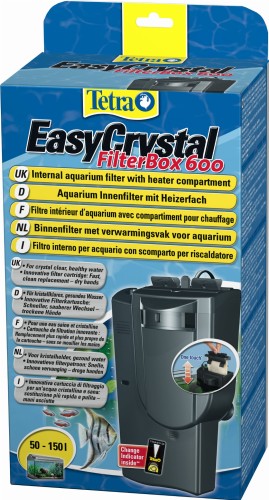 TETRA EasyCrystal FilterBox 600 EC 600 Filtr wewnętrzny akw. 50-150l