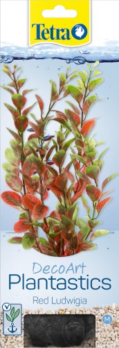 TETRA DecoArt Plant M Red Ludwigia, sztuczna roślina akwariowa 23 cm