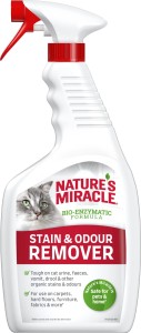 NATURES MIRACLE Płyn do usuwania codziennych plam kot REMOVER 709ml