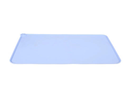 Zolux Podkładka silikonowa pod miskę psa lub kota M niebieska 47,5x30,5 cm