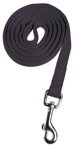 ZOLUX Smycz dla psa taśma Cushion 25mm/1,2m - kol. czarny
