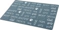 Zolux Podkładka pod miski dla psa czysta podłoga wzór napisy M 45x30 cm